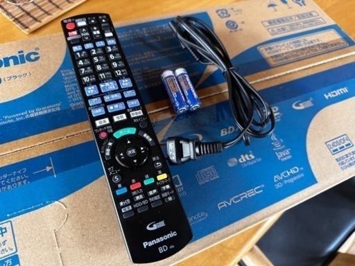 4K録画Panasonic DIGA DMR-4CW200 2TB2番組同時録画