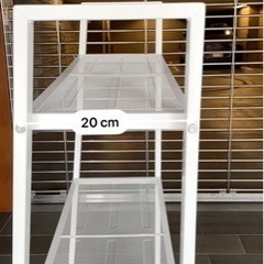 スチール棚２個の画像