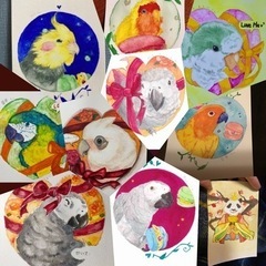 佐賀絵画教室青空アトリエ　水彩　デッサン　イラスト　図工の画像