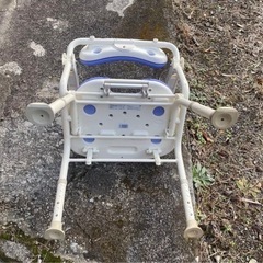 安寿　折りたたみ　 シャワーベンチ ISフィット 浴室イス 介護用 お風呂椅子の画像