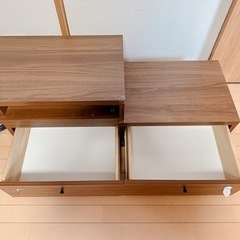 テレビ台　テレビボード　お掃除ロボ収納の画像