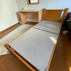 木製ベッド（フレーム）【決まりました】の画像