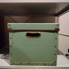 おしゃれな収納箱　２個組