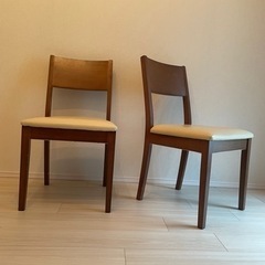 受渡者様決まりました　ダイニングチェア　2脚