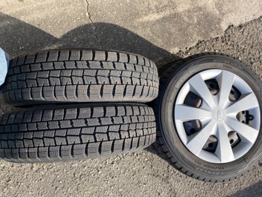 ダンロップ　軽四スタッドレス　155/65R14  