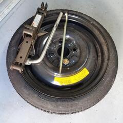 軽自動車用　テンパータイヤ　スペアタイヤ