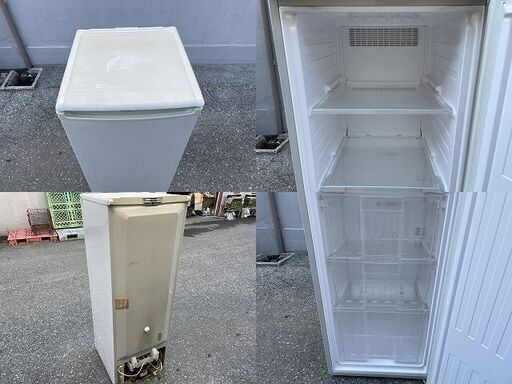 ★ 動作〇 ★ 縦置き 1ドア 冷凍庫 NR-FZ12NA-H 120L 00年製 ホームフリーザー ストッカー 460mm×505m