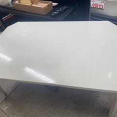 ニトリ 折りたたみテーブル ホワイト シャイン ローテーブル 中古 の画像