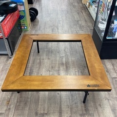 ロゴス　囲炉裏ウッドテーブル アイアンウッド囲炉裏サークルテーブルL|ギア|家具|テーブル|製品情報