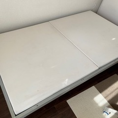 【0円お譲りします】無印良品ベッドフレーム　セミダブル