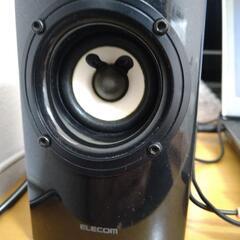 ELECOM MS-130BK エレコム 木のスピーカーの画像