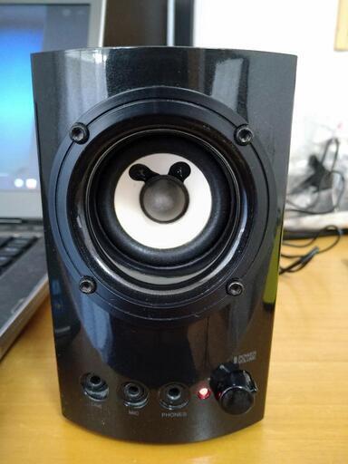 ELECOM MS-130BK エレコム 木のスピーカー