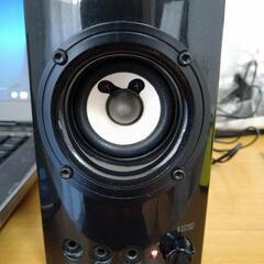 ELECOM MS-130BK エレコム 木のスピーカー