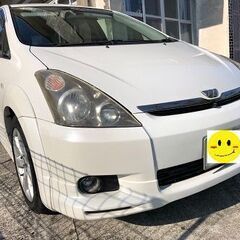 トヨタ ウィッシュ2.0Z　15年式 パールホワイト 三列シート...