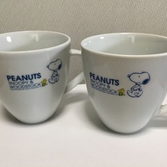 スヌーピー　マグカップ2個セット