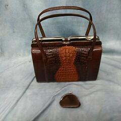 鰐革 ハンドバッグ