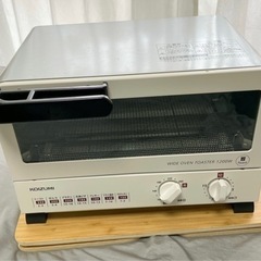 コイズミ KOS-1204 山形トースト2枚、20cmピザ焼けま...
