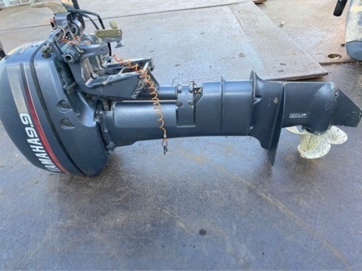 ☆三重県引取り限定☆　ヤマハ船外機 9.9 馬力　2ストL足