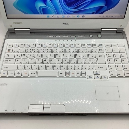 ノートパソコン NEC LaVie PC-LL750CS6W