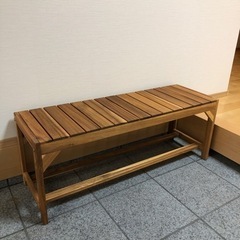 【決まりました】おしゃれなベンチ