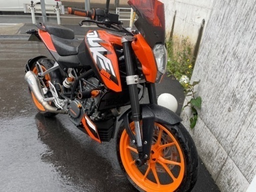 バイク KTM200duke