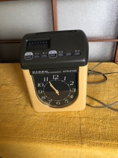ニッポー タイムレコーダー