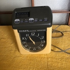 ニッポー タイムレコーダー