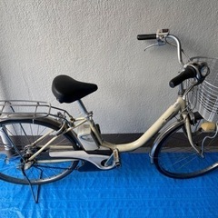中古パナソニック電話アシスト自転車　バッテリー3､1AH