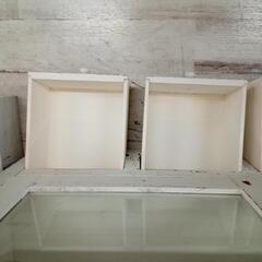 ★ キャビネット 食器棚 アンティーク加工 シャビーシック 💳自社配送時🌟代引き可💳※現金、クレジット、スマホ決済対応※の画像