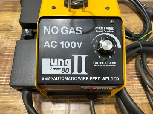 【引取限定】スター電器　SAY-80L2　ノンガス半自動溶接機　100V　LUNA2　ルナ2　Arcury80　SUZUKID　スズキッド【下関店】