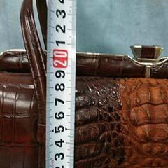 鰐革 ハンドバッグの画像