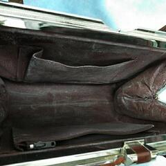 鰐革 ハンドバッグの画像