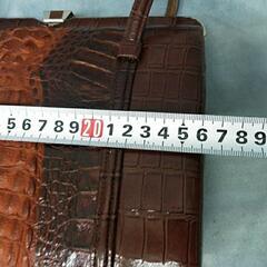 鰐革 ハンドバッグの画像