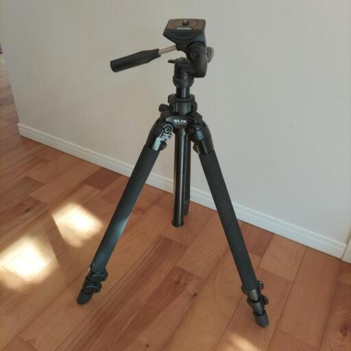 SLIK ABLE 400 DX-LE スリック 脚立カメラ三脚 雲台セット 現状品