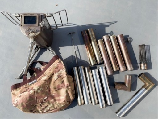 テンマクウッドストーブSサイズ★オプション付