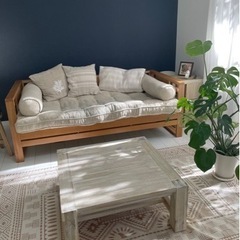 WTW リンコンソファ WTW 木製ソファ(幅181cm) リンコンソファ ローソファ | 【公式】LOWYA