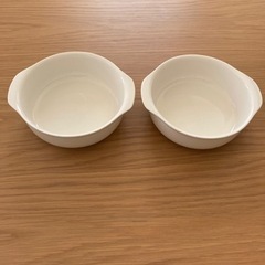 丸型　耐熱皿　2個セットの画像