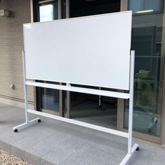 【決まりました】移動式ホワイトボード（両面タイプ）