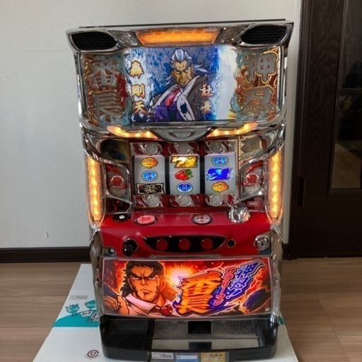 【再値下げ】お話中　スロット実機　サラリーマン番長　家庭用電源　不要　引き取り希望