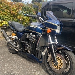 ZRX1100エンジン実動、レストアベース
