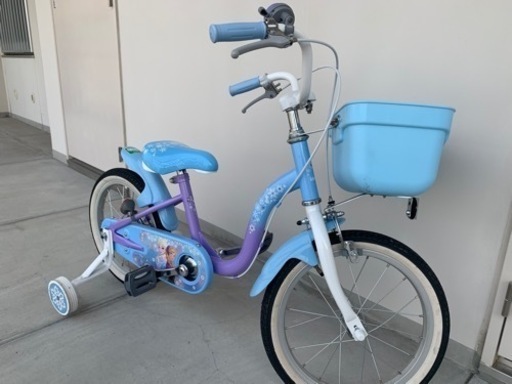 トイザラス限定　アナと雪の女王の自転車
