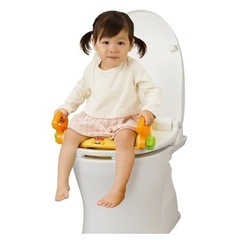 アンパンマンの補助便座 話し中の画像