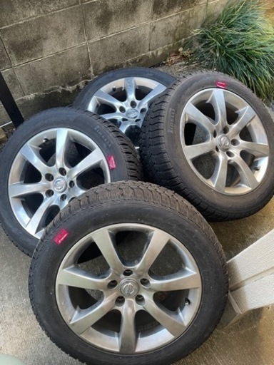 M35 ステージア　純正ホイール　スタッドレス