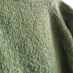 nico and...（ニコアンド）ニットワンピース グリーン レディースの画像