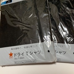 【未使用】ドライTシャツ2点