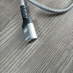 Snowkids HDMI 延長 ケーブル 4k 60Hz 0.3m (HDMI オス-メス) Fire TV Stick、HDTV、PC、PS4/PS3などに対応 HDMI延長コードの画像