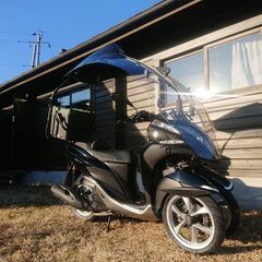 中古　トリシティ125　ルーフシールド付き