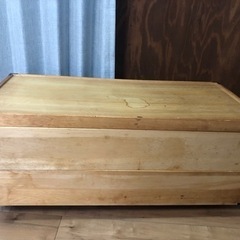 桐　2段　衣装箱　衣装ケース　収納箱　着物　着物収納