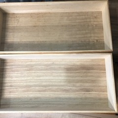 桐　2段　衣装箱　衣装ケース　収納箱　着物　着物収納の画像