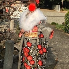 振り袖　総絞り　梅